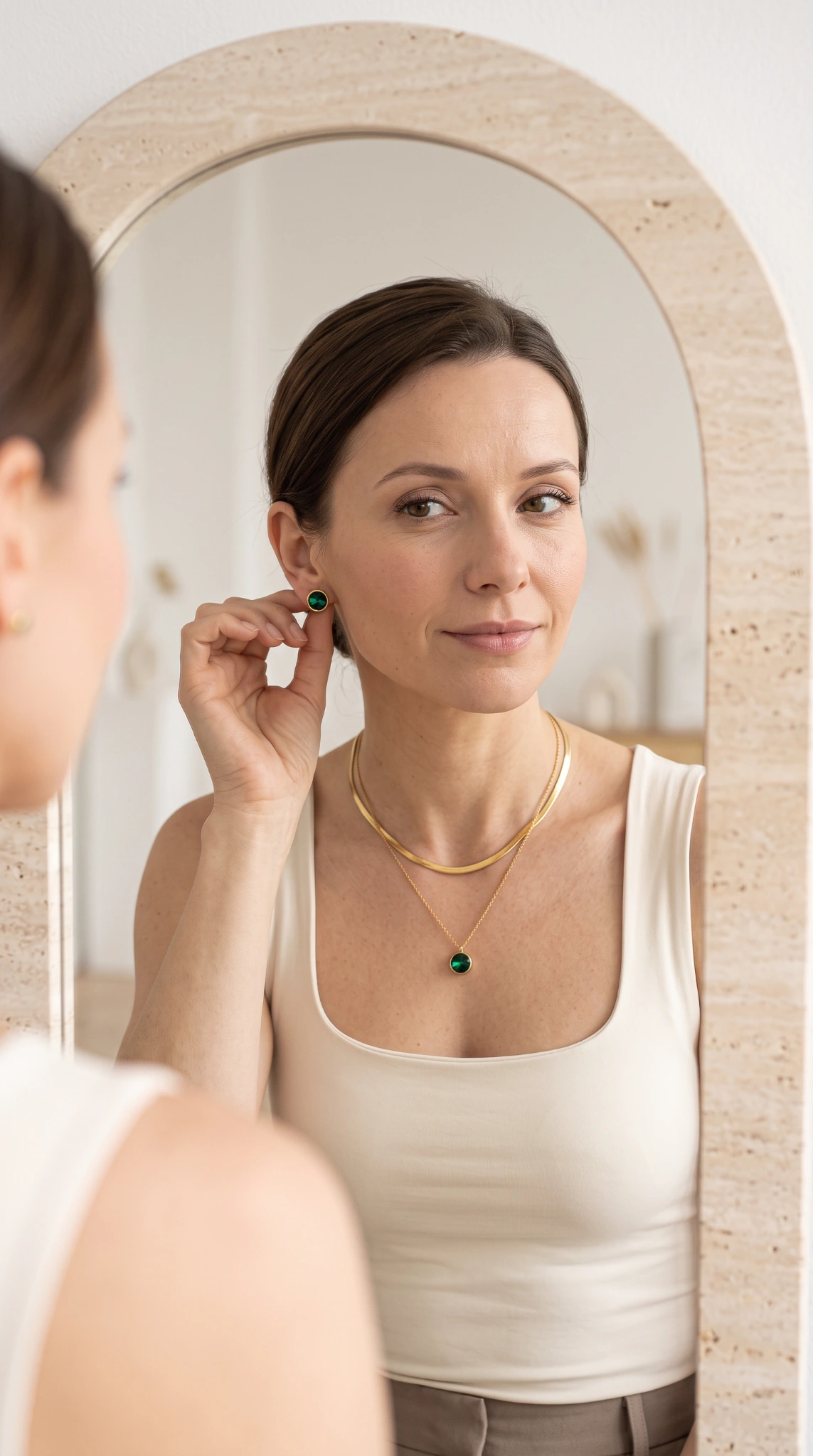 Ania Kruk — lifestyle przy lustrze